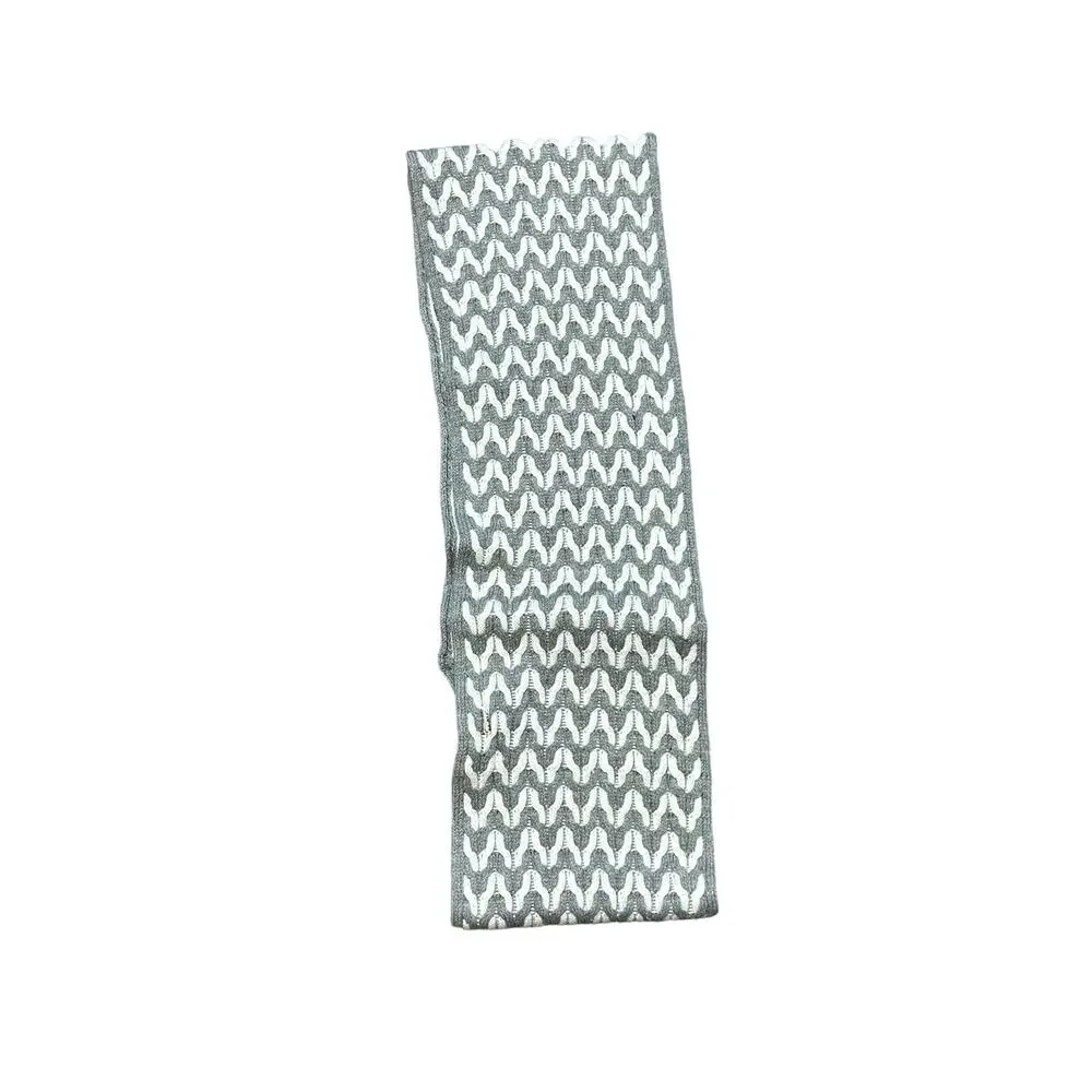 Calvin Klein‎ Infinity Loop Women's Knitted Gray white Scarf